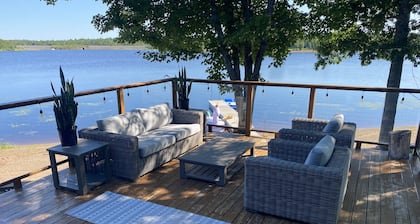 Entire Private Island: Lakehouse - 6 Bedrooms up to 12 guests w/ 2 hot tubs