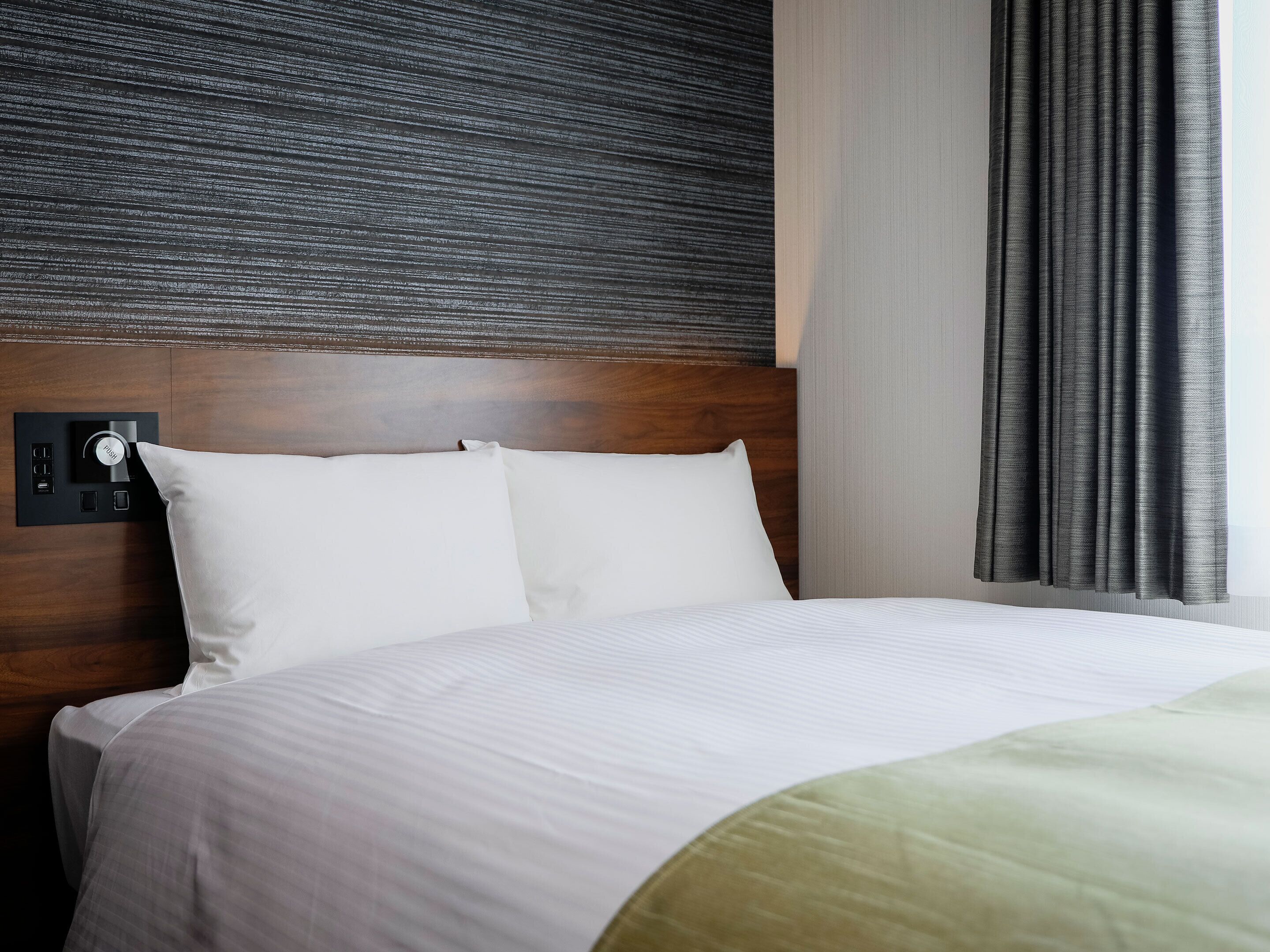 down duvets, desk, blackout curtains, soundproofing