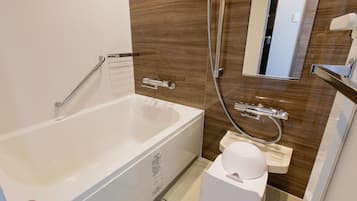 Standard Twin Room, Non Smoking | Bathroom | Separate bathtub and shower, deep-soaking bathtub, free toiletries