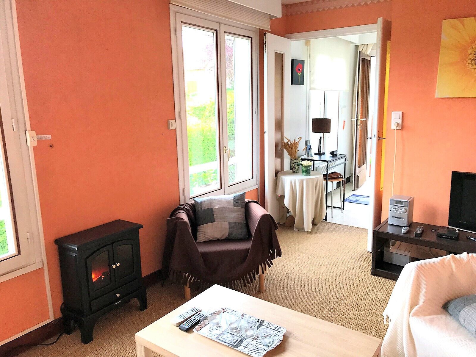 Televisie en een dvd-speler