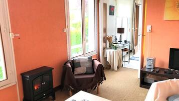 Televisie en een dvd-speler