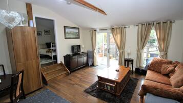 1 chambre, fer et planche Ă repasser, draps fournis