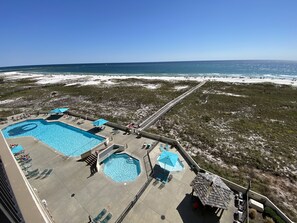 Indoor pool, outdoor pool - Beach Front Condo on the 6 Floor Phoenix VII Sleeps 10 Summer Discounts (Orange Beach)