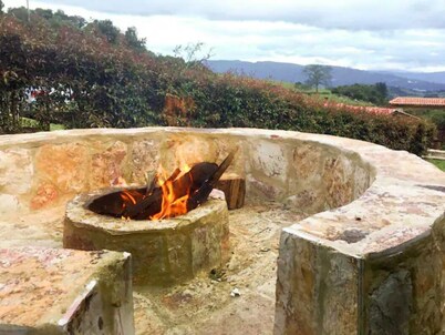 We offer you a cabin with the best view of the Neusa valley near to Bogota