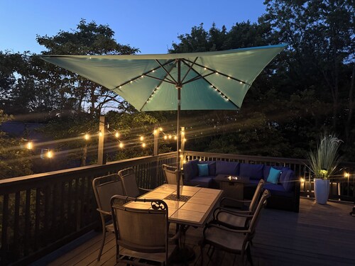 Luxury Vacation home in the Poconos close to the lake and community pool. 