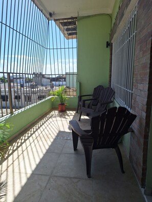 Comfort Apartment, Non Smoking, City View | Terrace/patio