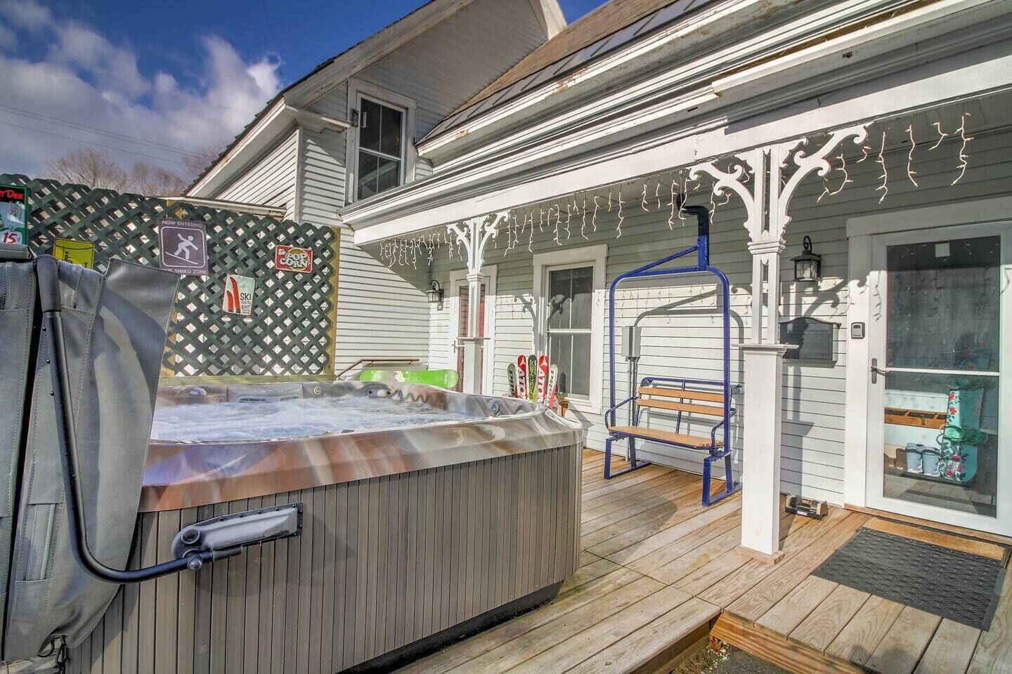 Hillside Haven Victorian! Hot Tub Firepit 5m-Okemo