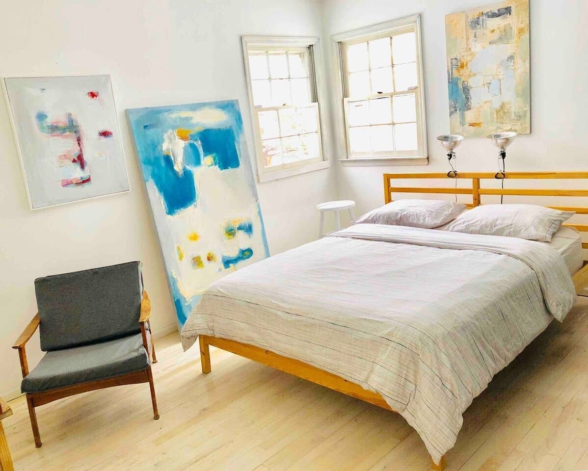 3 chambres, fer et planche à repasser, Wi-Fi, literie fournie