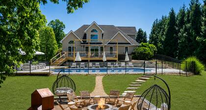 Newly Renovated Luxury Home w/ Pool, Hot Tub & Game Room | 20 Mins to Downtown AVL