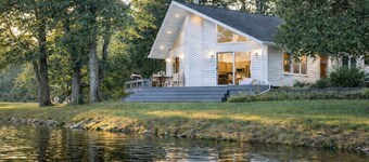 Pet-Friendly Riverfront Cabin on 5 Acres with Fast Wi-Fi in Central U.P..