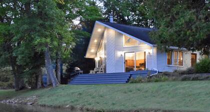 Pet-Friendly Riverfront Cabin on 5 Acres with Fast Wi-Fi in Central U.P..