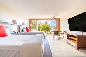 1 bedroom, in-room safe, iron/ironing board, travel crib - Ocean-View Studio at Kaanapali Beach (Lahaina)