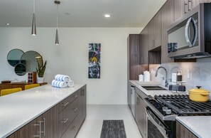 House | Private kitchen | Fridge, microwave, stovetop, dishwasher - The Riv 156 (Palm Springs)