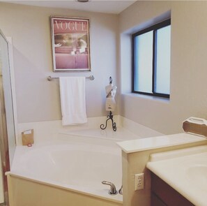 Towels, soap, toilet paper