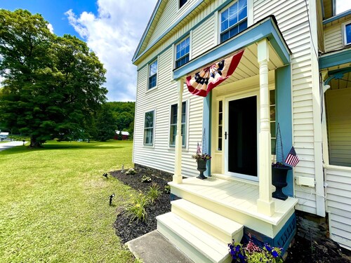 Nestled in the countryside just 2 miles from the W. Branch of the Delaware River