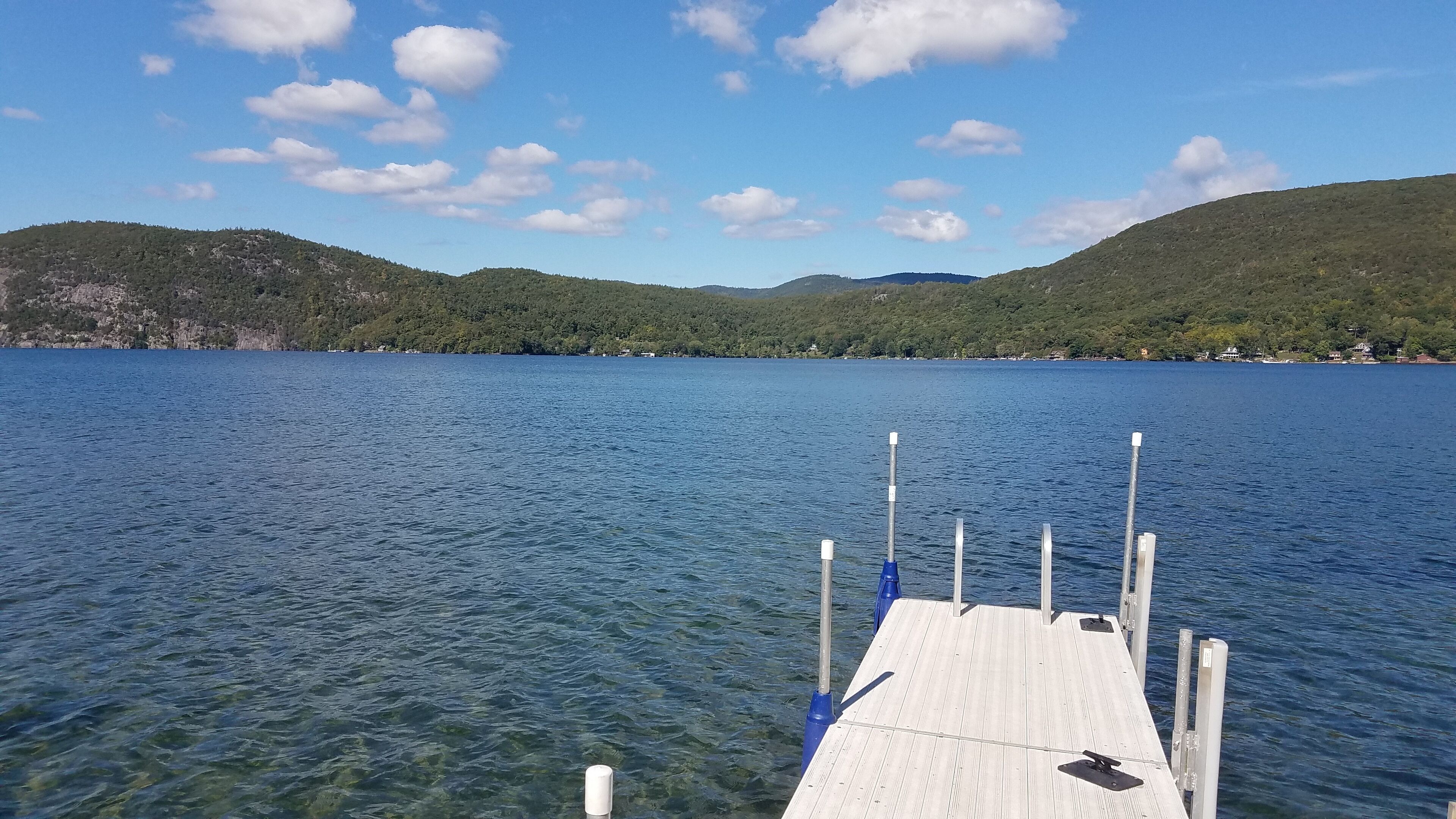 Private Lake George waterfront home with large deck and great views