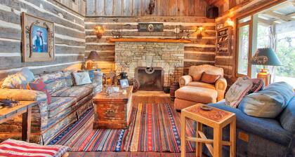 Log Cabin at Old Glory Ranch | Take a trip back in time!