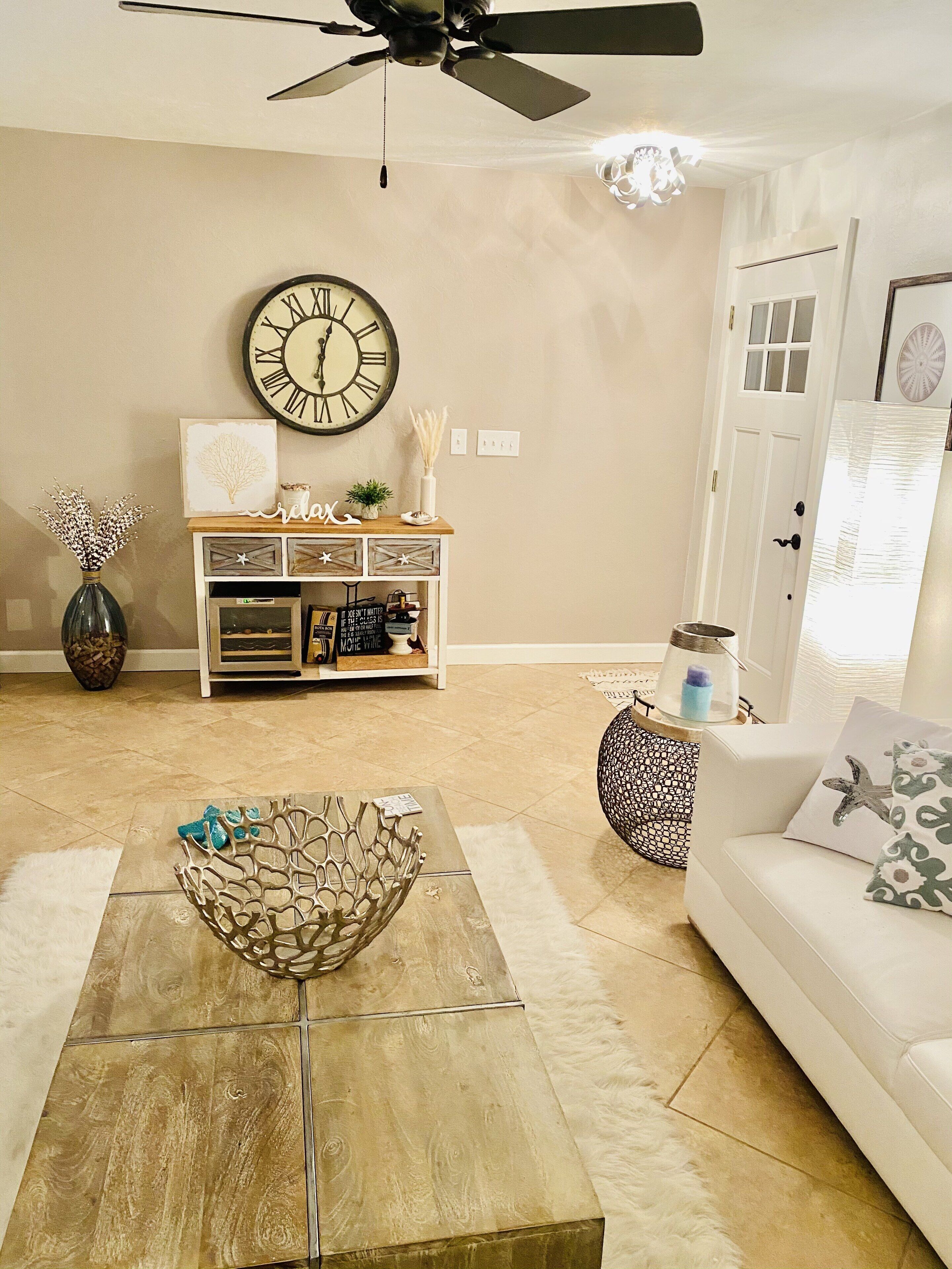 TV connectée, cheminée