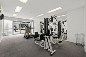 Fitness facility - King One Bedroom Executive Apartment (Burwood)