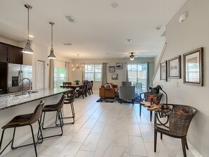 Interior - ✨ 5BR/4BA Townhouse w/ Private Pool, Themed Rooms & Resort Pools, Lazy River | 10 Minutes to Disney (Kissimmee)