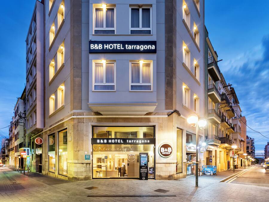 Voorkant van accommodatie