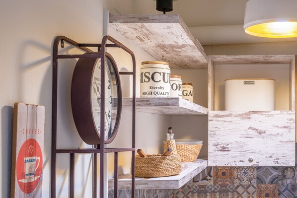 Classic Double Room | Private kitchen | Full-size fridge, oven, stovetop, electric kettle