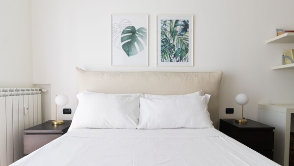 Apartment (1 Bedroom) | 1 Schlafzimmer, Bügeleisen/Bügelbrett, Babybetten, kostenloses WLAN