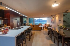 Fridge, microwave, oven, stovetop - Villa de Luxe | Incredible views | Great location (Queenstown)
