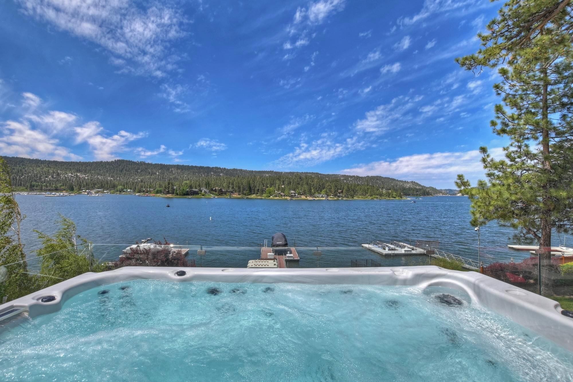 Idromassaggio all'aperto