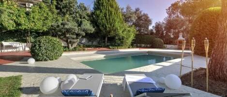 Außenpool, beheizter Pool