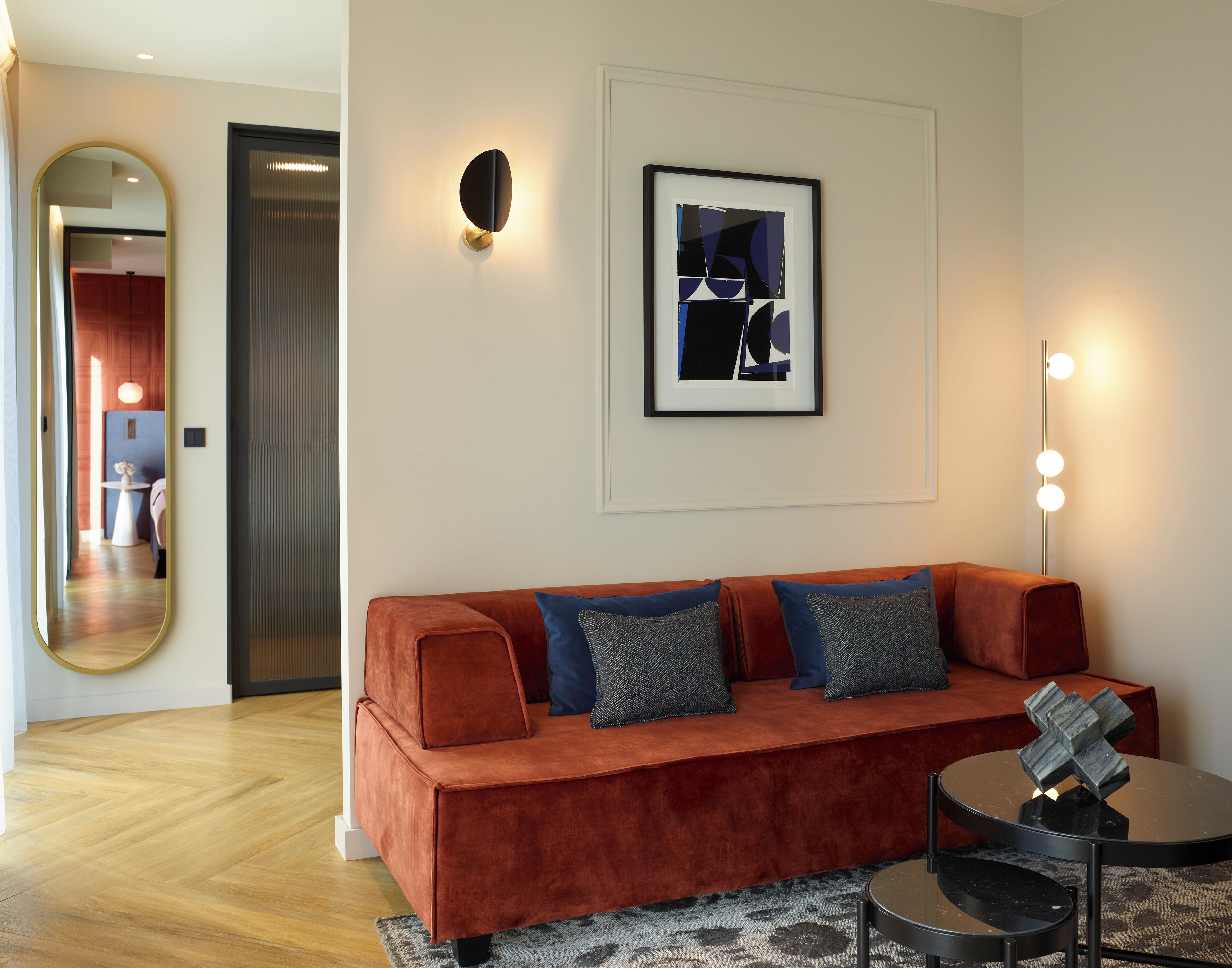 executive suite | 1 bedroom, premium bedding, minibar, in-room safe