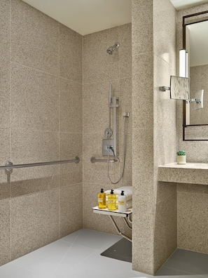 Zimmer, 1 King-Bett, barrierefrei (with Shower) | Badezimmer
