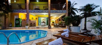 Casa 25pessoas c piscina Porto das Dunas