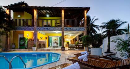 Casa 25pessoas c piscina Porto das Dunas