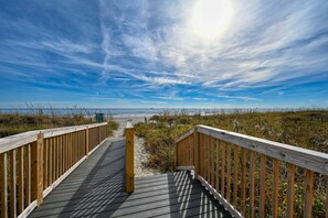 Property grounds - 3BR Oceanfront Corner Unit - Indoor Pool - 2 Oceanfront Balconies (North Myrtle Beach)