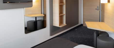 Bureau, chambres insonorisées, Wi-Fi gratuit, draps fournis