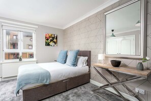 2 habitaciones y ropa de cama de alta calidad 