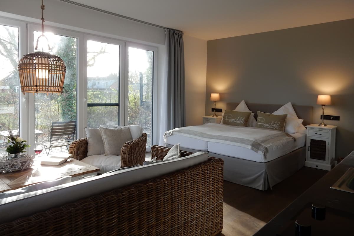 Familie appartement | 1 slaapkamer, individueel gedecoreerd, individueel gemeubileerd