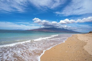 On the beach