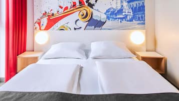 Schreibtisch, schallisolierte Zimmer, kostenloses WLAN, Bettwäsche