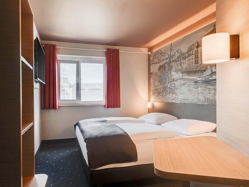 Doppelzimmer | Schreibtisch, schallisolierte Zimmer, kostenloses WLAN, Bettwäsche