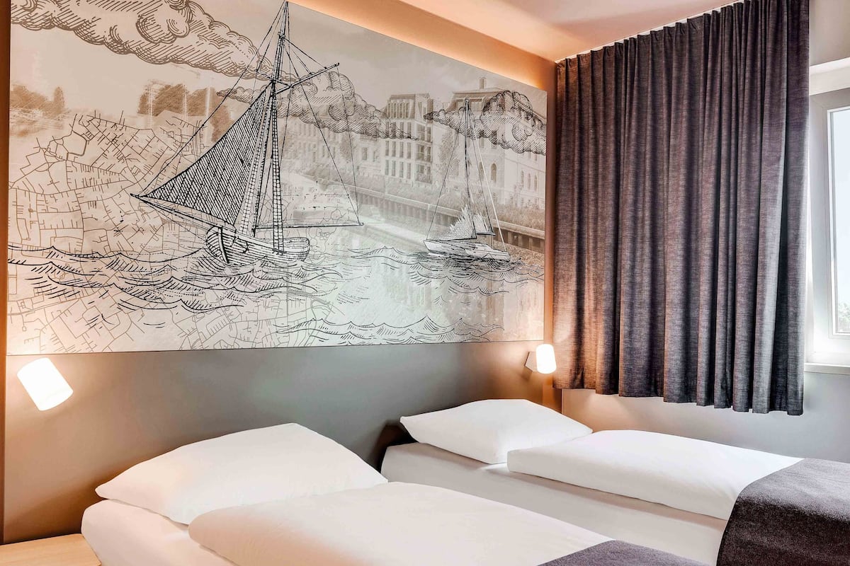 Tremannsrom | Skrivebord, lydisolert, wi-fi (inkludert) og sengetøy