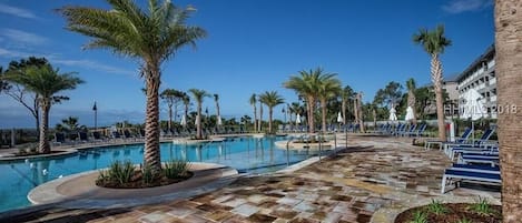 Opvarmet pool