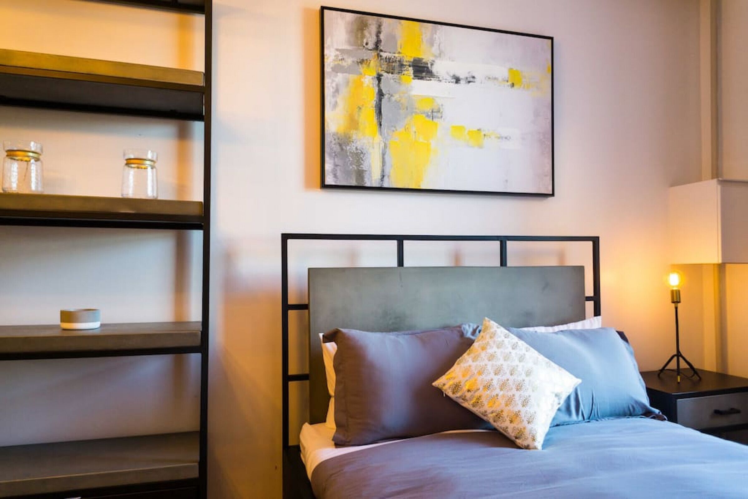 Desk, iron/ironing board, travel crib, WiFi