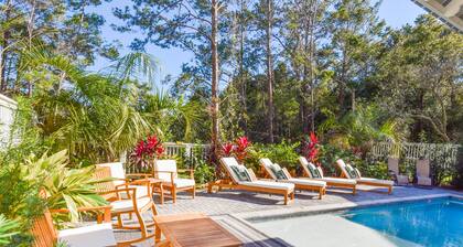 Sea Glass Cottage ~ Private Pool ~ Private Beach Access ~ Golf Cart Included!