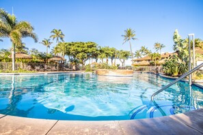 Indoor pool, outdoor pool