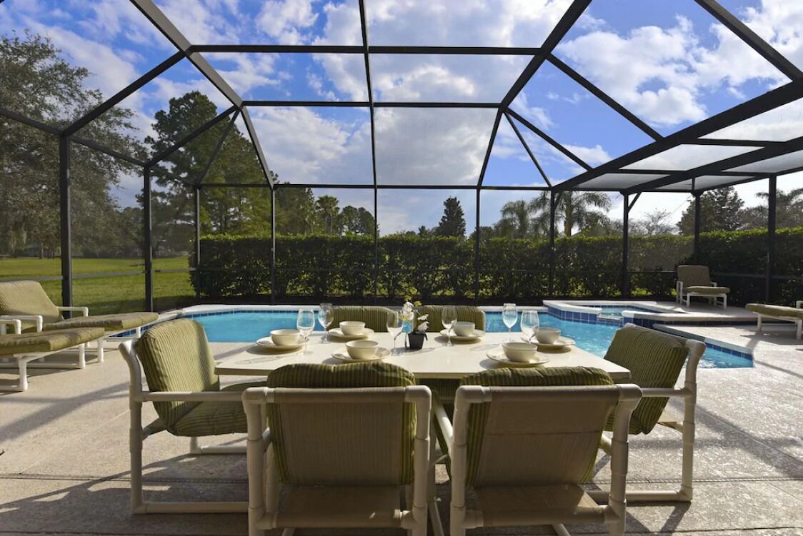 MyVacationRentalNearDisney.com Private South Facing Pool VRBO Premier Host Award