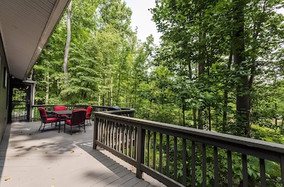 Secluded Oasis w Hot Tub, Screened-in Porch, WiFi!