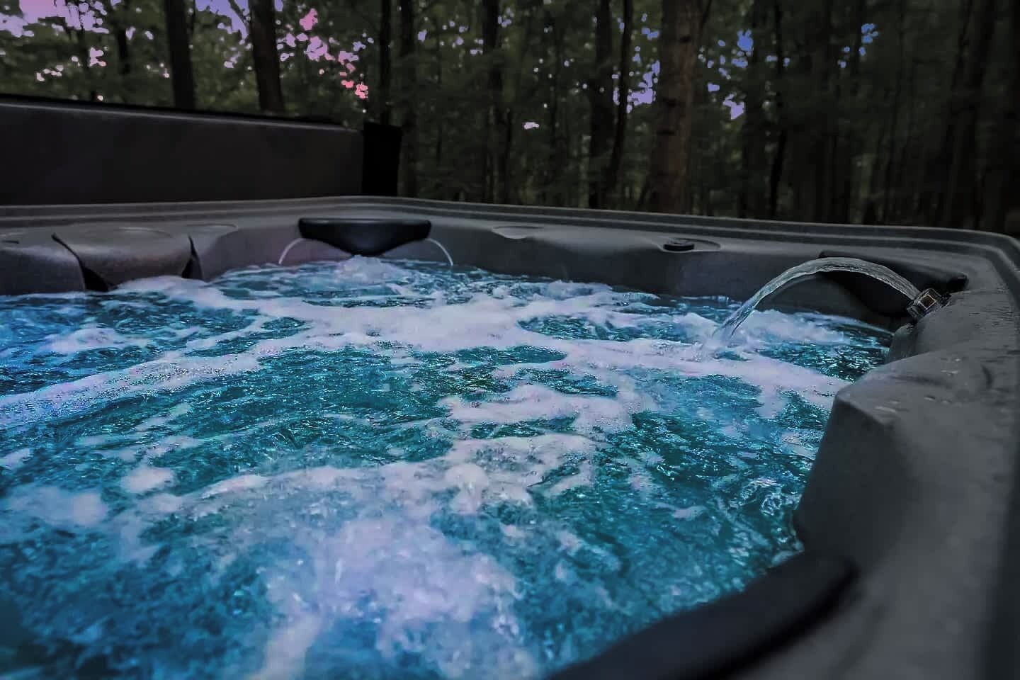 Bain à remous extérieur