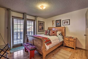 2 dormitorios, tabla de planchar con plancha, Internet y ropa de cama